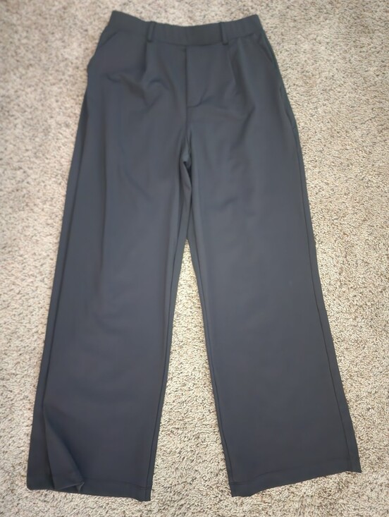HALARA Pants - HALARA Black Active Stretch Pants with Zip Detail